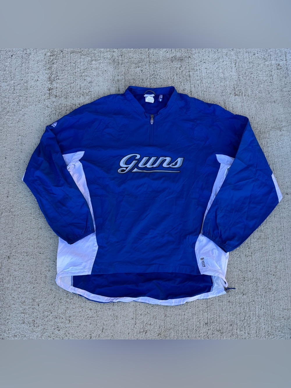 Vintage Guns Majestic Cool Base XL Pullover  1/4 Zip Long Sleeve XL